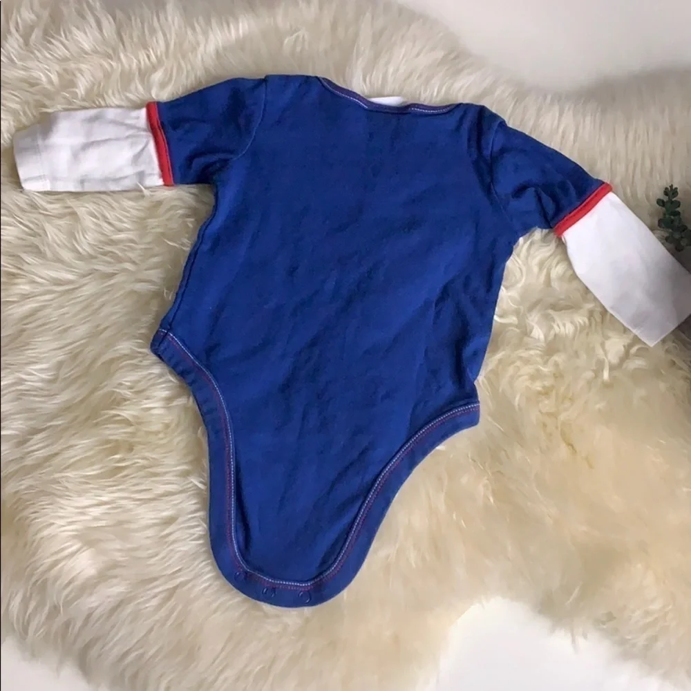 Patriots football NFL team apparel layer bodysuit 12 months